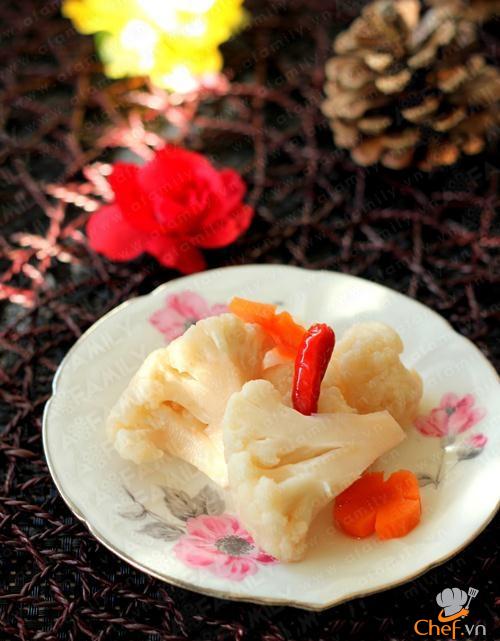 Súp lơ muối chua - giòn ngon lạ miệng