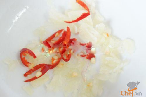 Bún lưỡi heo