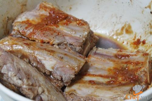 Sườn nướng kiểu Hàn