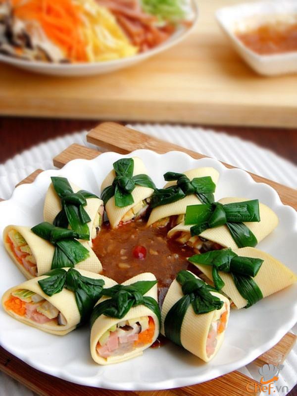 Mùa hè, làm nem chay ăn vừa ngon vừa mát