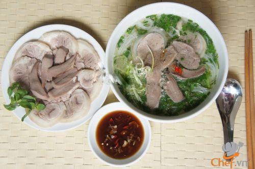 Bún lưỡi heo