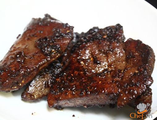 Nộm đu đủ bò khô gan cháy