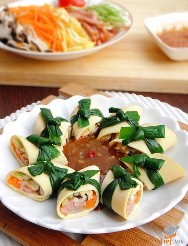 Mùa hè, làm nem chay ăn vừa ngon vừa mát